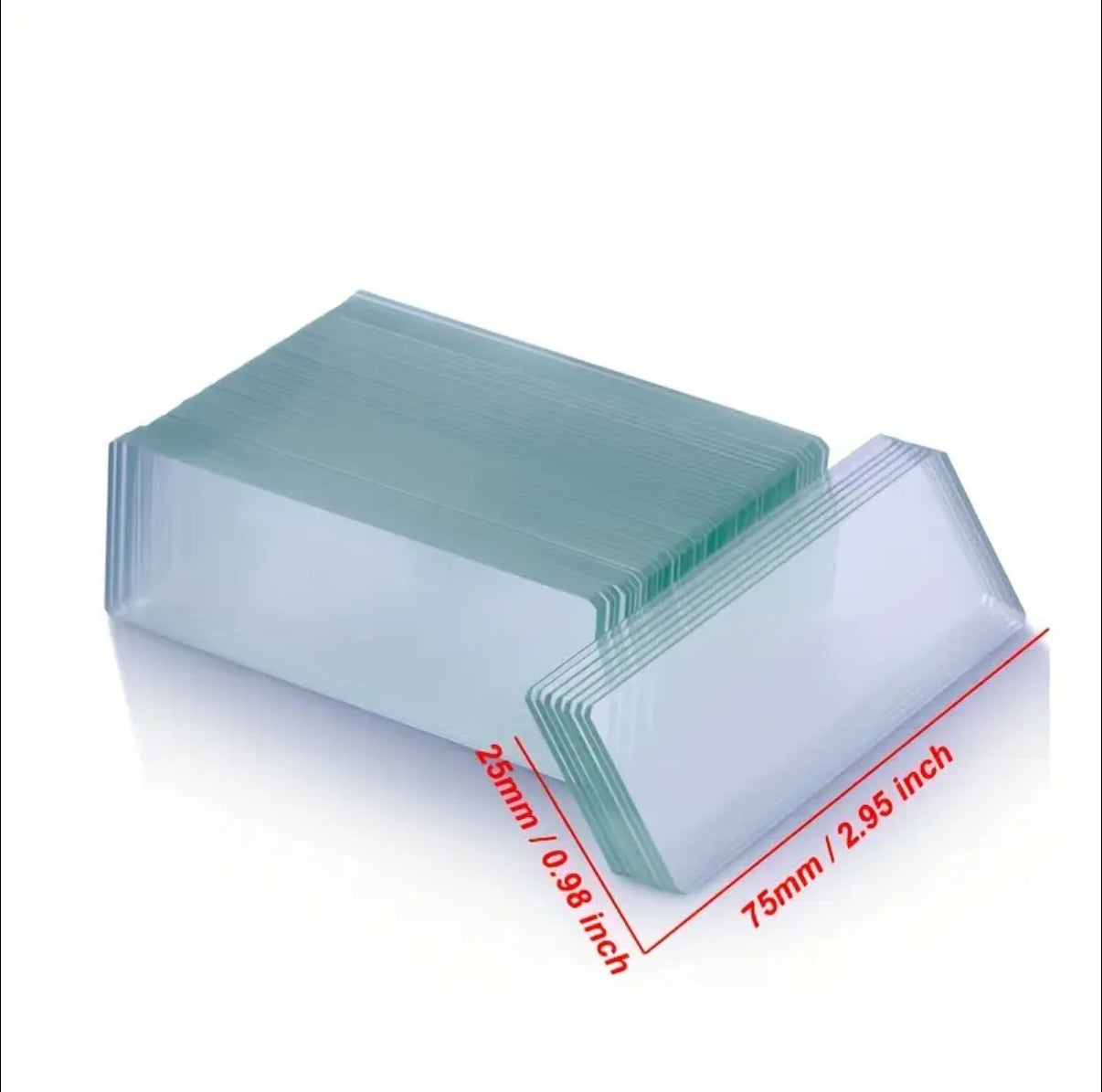 100 Glass Slides