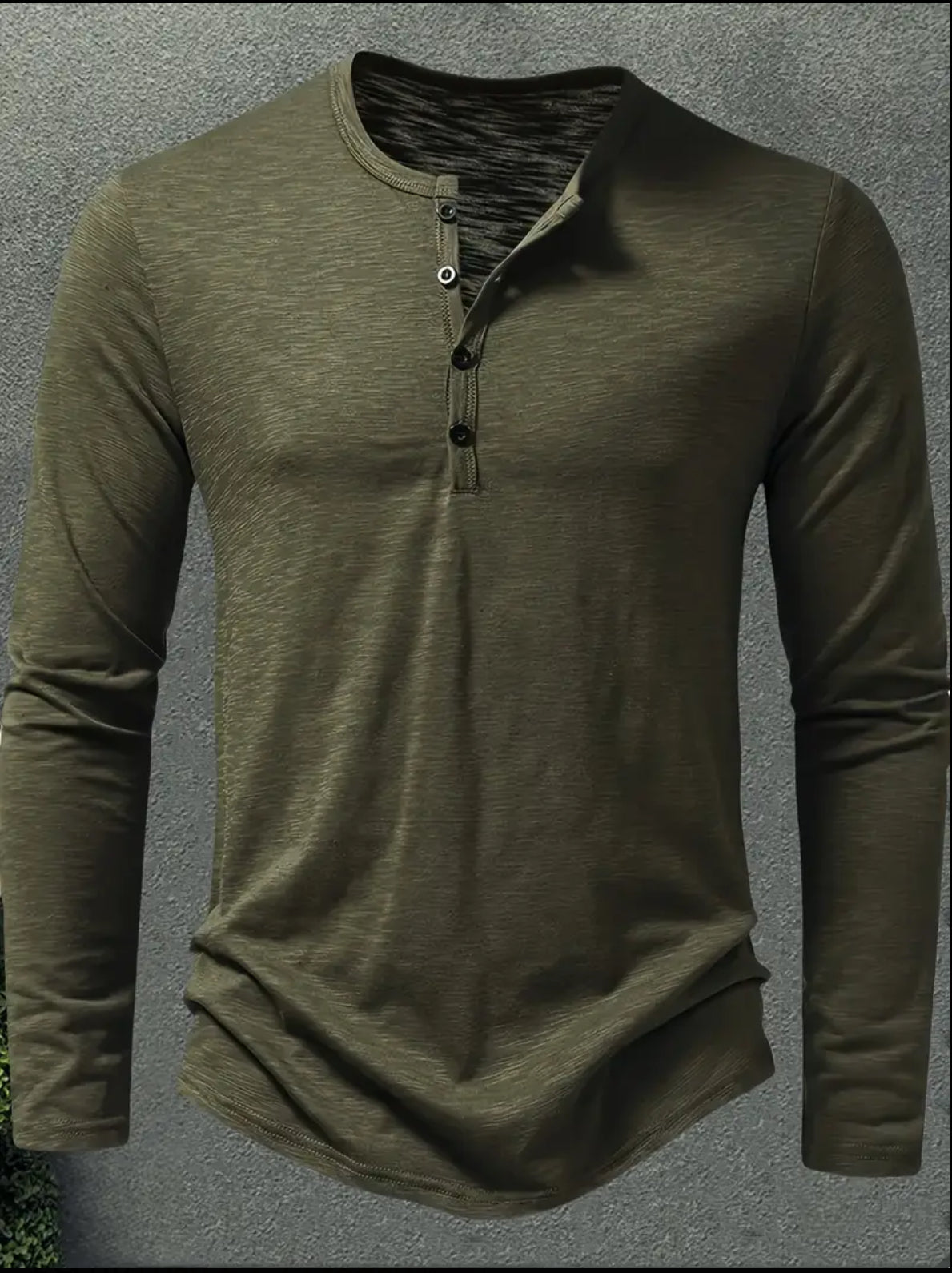 Dexter-Inspired Iconic Thermal Henley